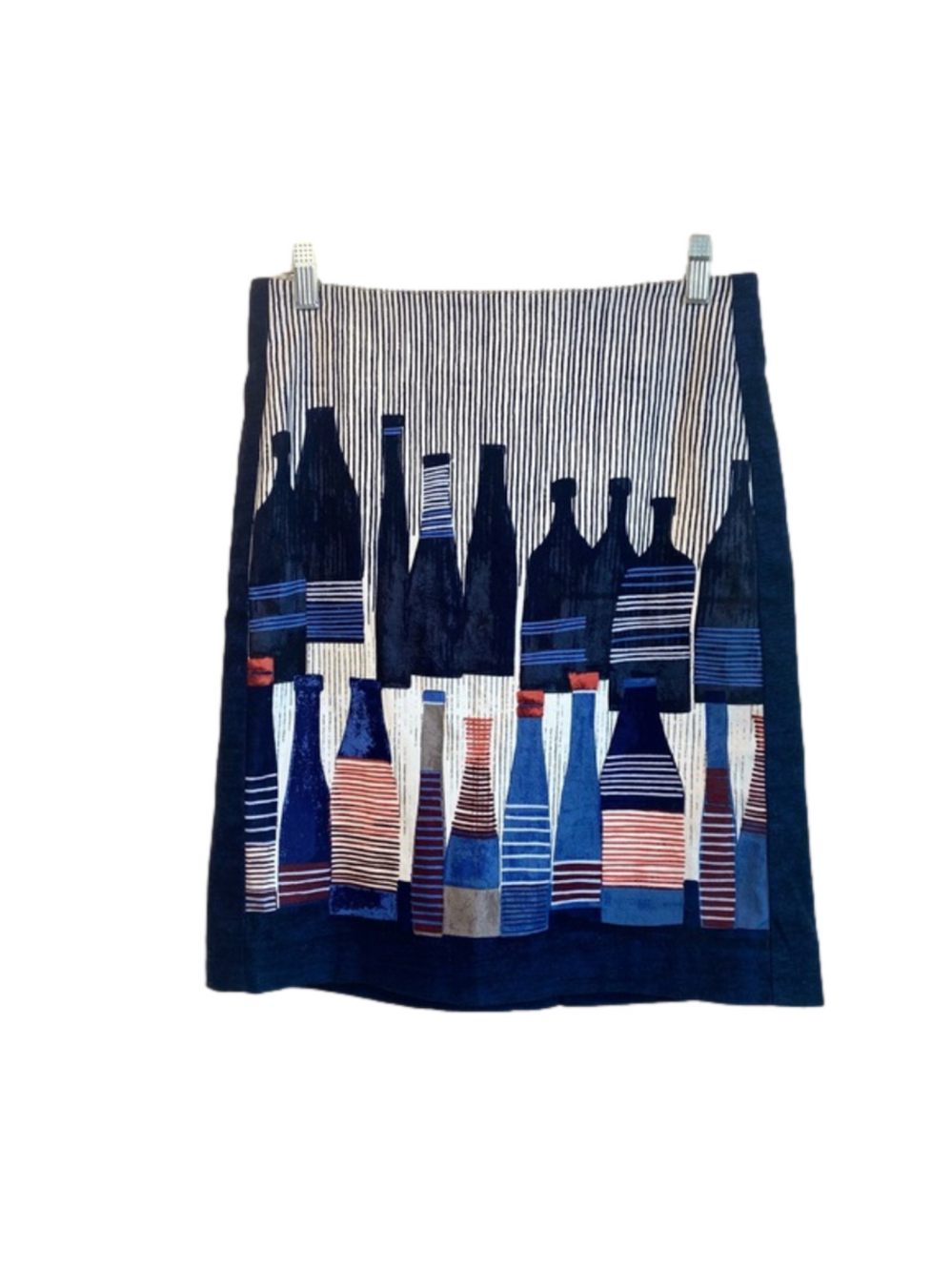 *NWOT* NIC + ZOE Wine Theme Skirt - Picture 4 of 12